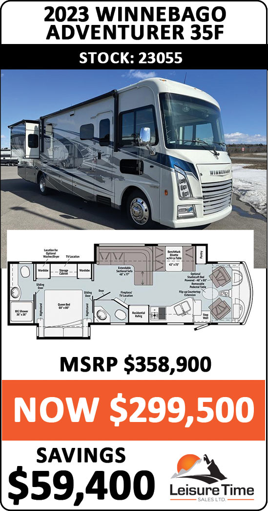 Motorhomemania Leisure Time RV Center Quispamsis New Brunswick